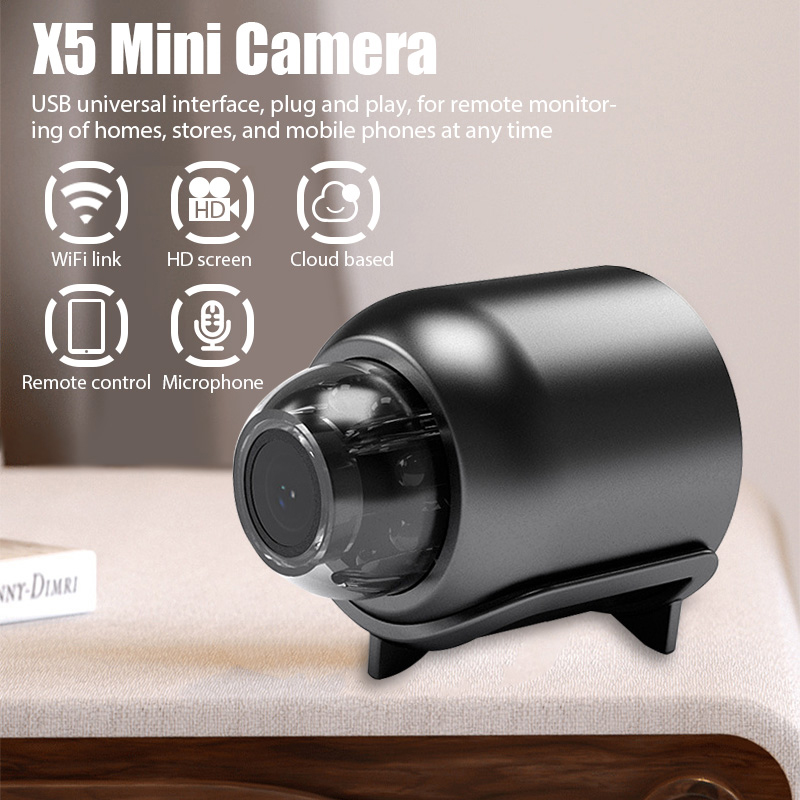 Mini Camera 1080P Full HD WiFi - Home Cinema Wireless recension och pris