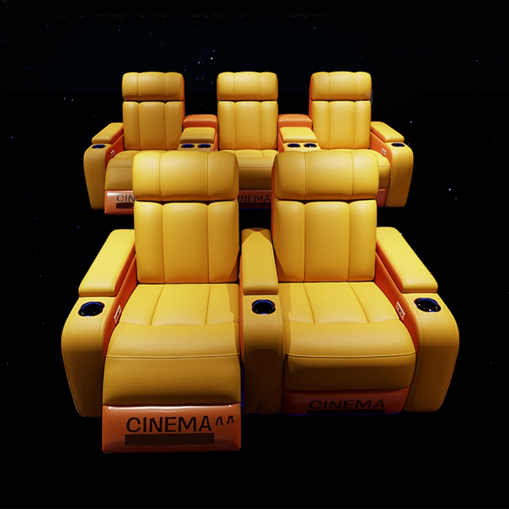 MANBAS Luxury Electric Recline - Home Cinema Chairs recension och pris