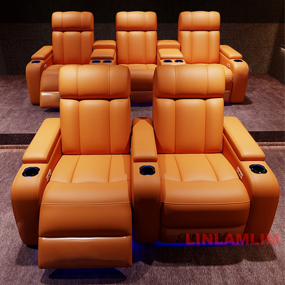MANBAS Luxury Electric Recline - Home Cinema Chairs recension och pris