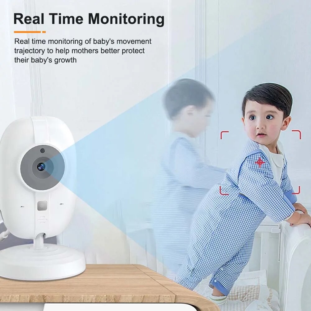 3.5'' Video Baby Monitor 2.4G  - Home Cinema Wireless recension och pris