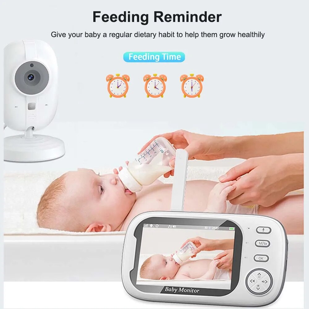 3.5'' Video Baby Monitor 2.4G  - Home Cinema Wireless recension och pris