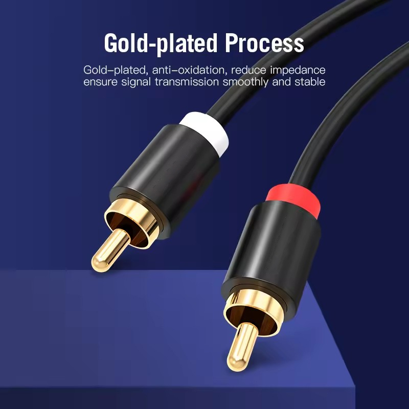 HIFI Stereo RCA Cable 2RCA to  - Home Cinema Tv recension och pris