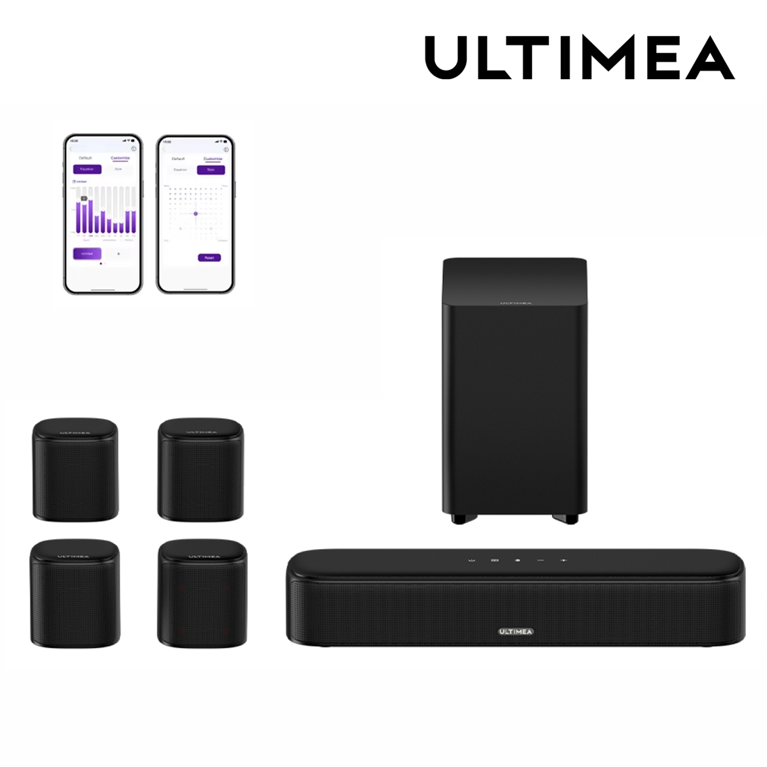 ULTIMEA 7.1 Channel Sound Bar  - Audio Home Cinema recension och pris
